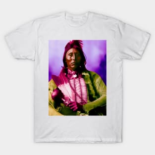 Ah-Keah-Boat (aka Jim Two Hatchet) - Kiowa 2 T-Shirt